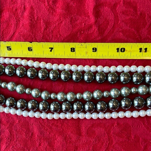 Chico's Black and White Multi-Strand Belt NWT - Picture 4 of 11